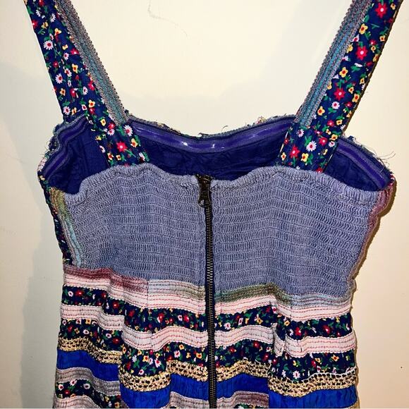 FREE PEOPLE New Romantics patchwork dress 0 - Picture 8 of 8